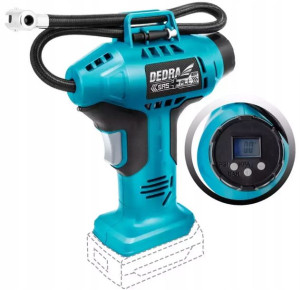 Kompresorek Pompka Pistoletowa 18v 7078lcd Dedra