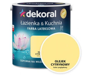 DEKORAL ŁAZIENKA&KUCHNIA 2,5l Olejek Cytrynowy