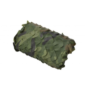 Wojskowa siatka maskująca 6x8m woodland