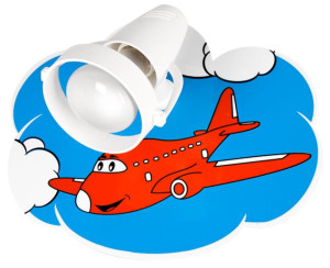 Lampa Kinkiet Dziecięcy Do Pokoju Dziecka Ścienna