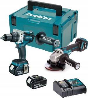 Zestaw 18v Dga513 + Ddf481 2*5.0a Dlx2255tj Makita