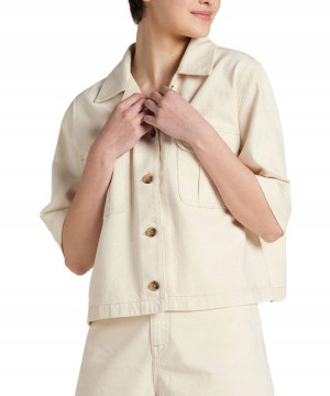 Katana Lee SHORTSLEEVE JACKET L54NSM49 Ecru M