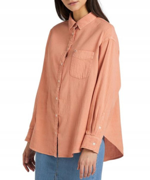 Koszula Lee ONE POCKET SHIRT L45PUFUK Rust XXL