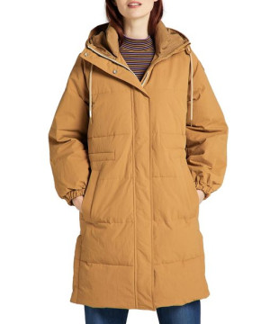 Kurtka Lee LONG PUFFER JACKET L56IXWSZ Brown M