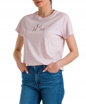 T-shirt Lee SEASONAL LOGO TEE L41GYGSU Lilac S