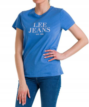 T-shirt Lee GRAPHIC TEE L41UFESV Blue Yonder XS