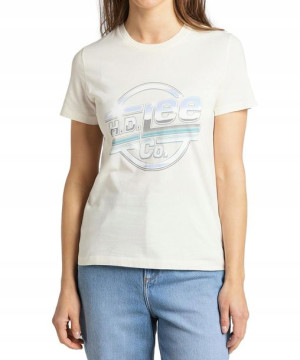 T-shirt Lee SLIM LOGO TEE L44NEHNY Safari XS