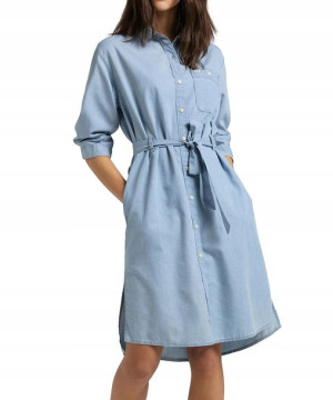 Sukienka Lee LONG DENIM DRESS L50YBEQE Piscine XS