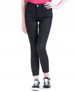 Jeansy Lee Scarlett Cropp L30CFS47 Black Rinse 28/