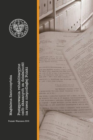Postępowania rehabilitacyjne osób skazanych... Magdalena Zamroczyńska