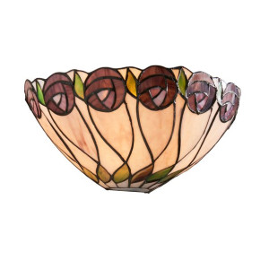Hutchinson kinkiet czarny 64178 Tiffany