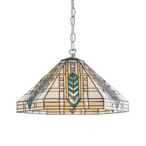 Lloyd lampa wisząca chrom 70904 Tiffany