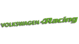 Wycinana naklejka VOLKSWAGEN RACING #2 vw jasny zielony