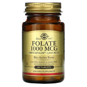 Folate (Metafolin) 1000 mcg (60 tabl.)