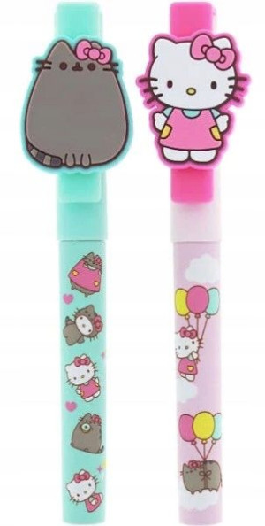 Zestaw długopisów Pushen i Hello Kitty