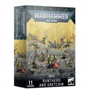 Warhammer 40K Orks: Runtherd and Gretchin
