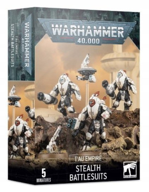 Warhammer 40K T'au Empire: Stealth Battlesuits