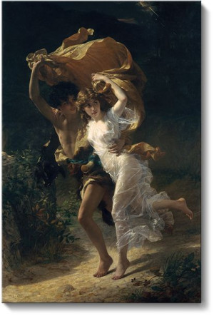 Obraz - Pierre Auguste Cot, Burza, 62x95 cm