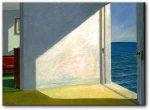 Pokoje nad Morzem, Edward Hopper, reprodukcja, 120x87 cm