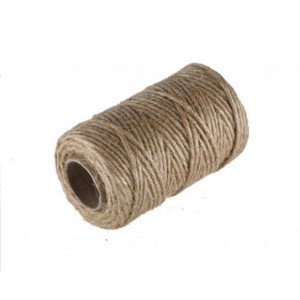 Sznurek jutowy naturalny 100g nić na dekoracje DIY