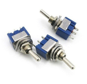 Przełącznik dźwigniowy 6A/125V 3A/250V 2-pozycyjny MTS-102/103 3PIN