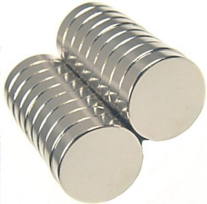 Magnes 6x3mm walcowy N38 neodymowy