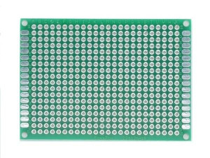 Płytka uniwersalna 50x70mm PI24Z dwustronna PCB budowa prototypów