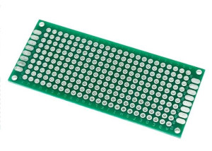 Płytka uniwersalna 30x70mm PI22Z dwustronna PCB budowa prototypów