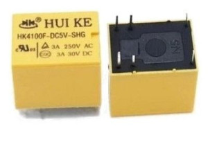 Przekaźnik 5V HK4100F-DC5V-SHG styki 250VAC 3A 30VDC 3A
