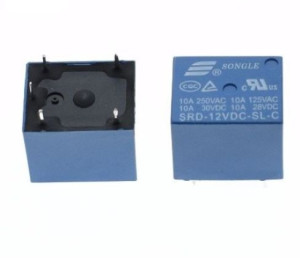Przekaźnik SONGLE SRD-12VDC-SL-C 12V styki 250VAC 10A