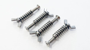 4X Śruba zestaw poziomujący stołu M4x40 CNC DRUKARKA 3D