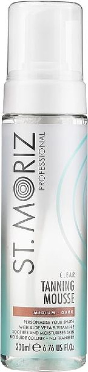 St.Moriz Tanning Mousse przeźroczysta pianka medium 200ml
