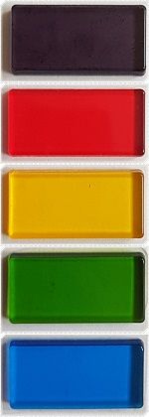 Pigment Barwnik TRANSPARENTNY Niebieski żywica 2g