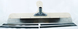 Paca do żywicy samopoziomu kleju 56cm + 4szyny