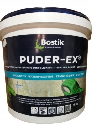 Bostik Puder-ex cement do tamowania wycieków POZ.
