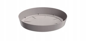 Podstawka pod doniczkę plastikowa Lofly 19cm mocca