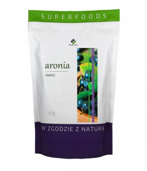 Aronia owoc 50 g - 100% naturalna