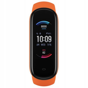 Smartband Amazfit Band 5 pomarańczowy AMOLED