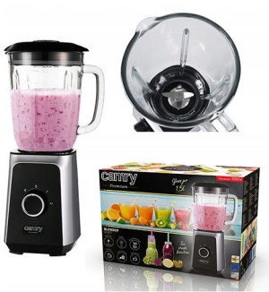 Mikser Blender Kielichowy Szklany 1,5L 1000W