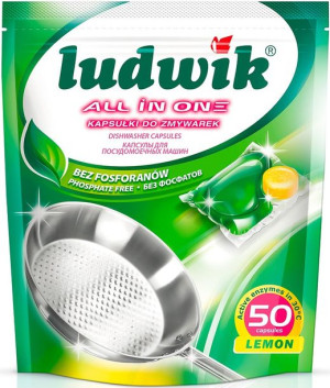 Kapsułki do zmywarek Ludwik ALL IN ONE 50szt
