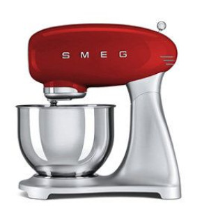Mikser Robot Smeg Retro 50's Smf02rdeu -czerwony