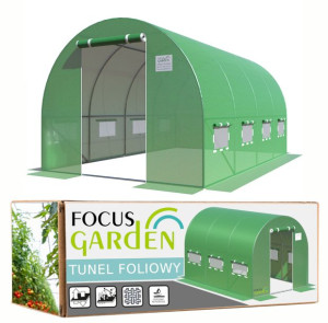 Tunel Foliowy 3x6x2 - 18m2 Zielony