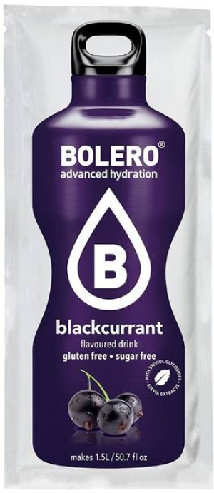 Bolero Drink Blackcurrant - napój w proszku ze stewią Czarna Porzeczka 9 g