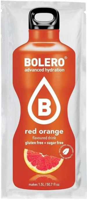 Bolero Drink Red Orange - napój w proszku ze stewią Czerwona Pomarańcza 9 g