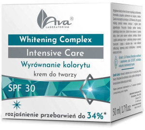 Krem do twarzy Whitening Complex Wyrównanie kolorytu SPF 30 na dzień 50 ml