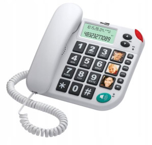 Telefon Stacjonarny Maxcom KXT480 dla seniora