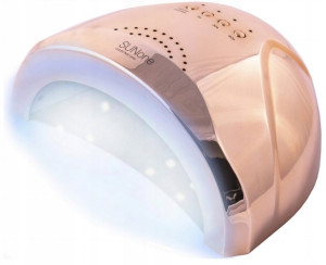 Lampa UV LED Sunone SUN1 24/48W złota Hybrydy Żele