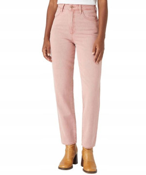 Jeansy Wrangler Mom Jeans W246XZ46N Rose W36/L32