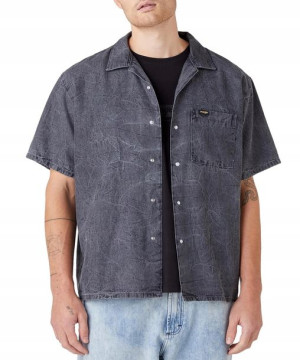 Koszula Wrangler RESORT SHIRT W5J9YP30A Black M