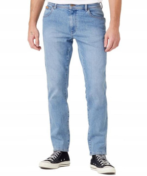 Jeansy Wrangler Texas Slim W12SJX31Z Steel 36/34
